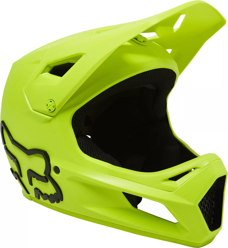 CASCO FOX RAMPAGE CE JOVEN AMARILLO YL