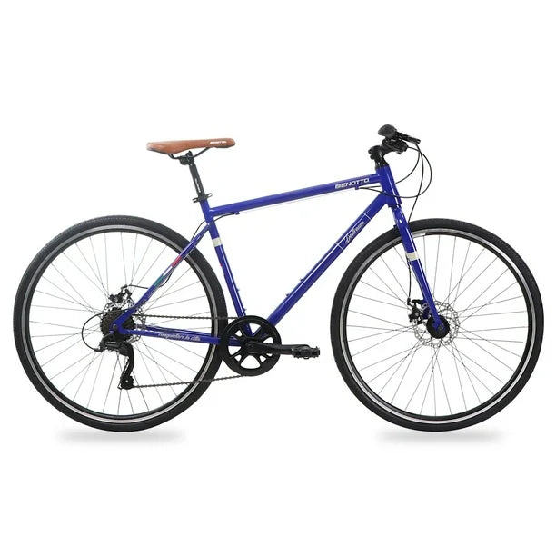 BICICLETA BENOTTO HIBRIDA DESTREZZA R700 7V AZUL T.49