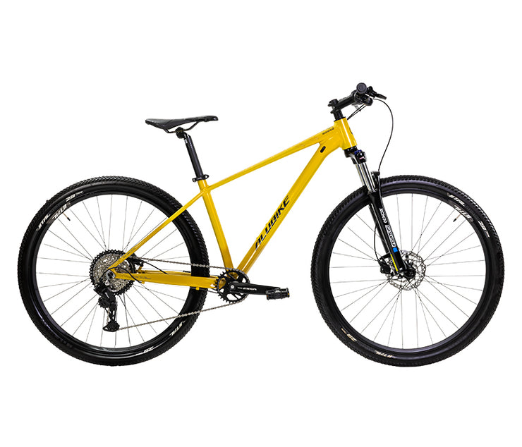 BICICLETA MONTAÑA ALUBIKE MTB SIERRA 27.5 AMARILLO T-S 8V