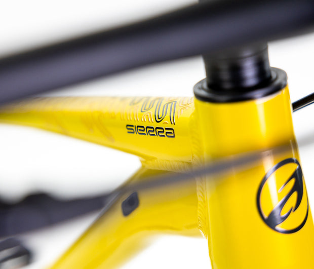 BICICLETA MONTAÑA ALUBIKE MTB SIERRA 29 AMARILLO T-M 8V