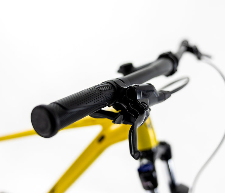 BICICLETA MONTAÑA ALUBIKE MTB SIERRA 29 AMARILLO T-M 8V