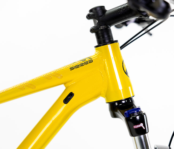 BICICLETA MONTAÑA ALUBIKE MTB SIERRA 29 AMARILLO T-M 8V