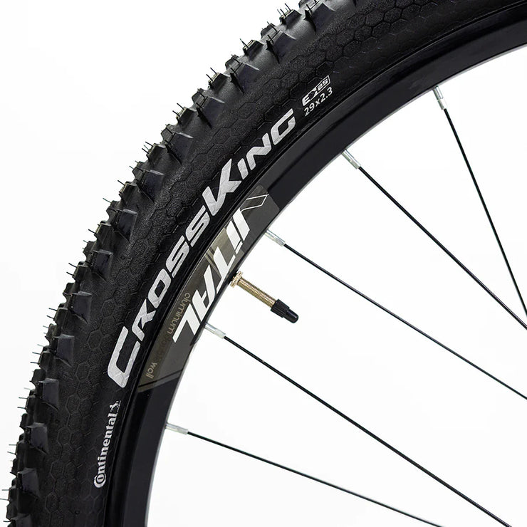 BICICLETA MONTAÑA ALUBIKE MTB XTA 3.0 29 NGO/AZUL T-M 12V