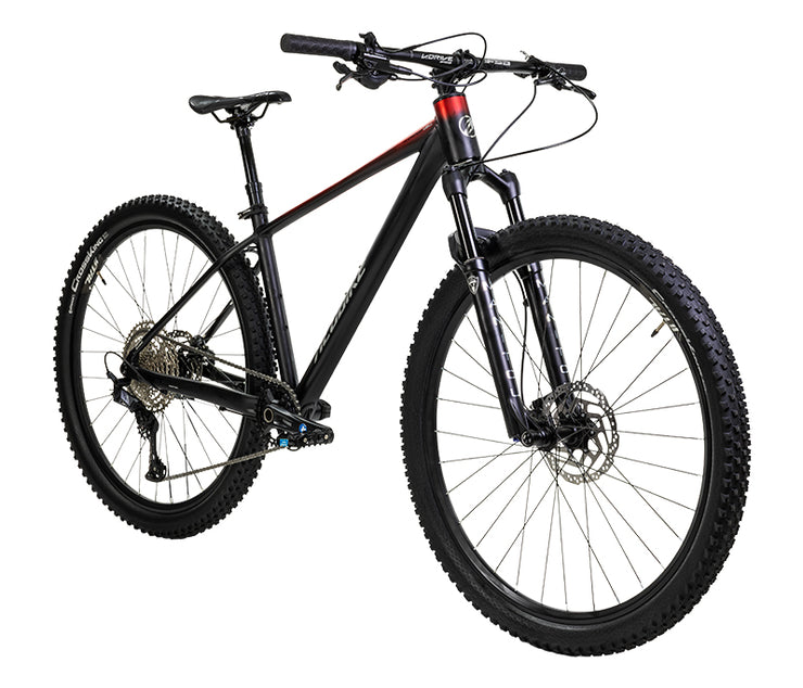 BICICLETA MONTAÑA ALUBIKE MTB XTA 3.0 29 NGO/ROJO T-L 12V