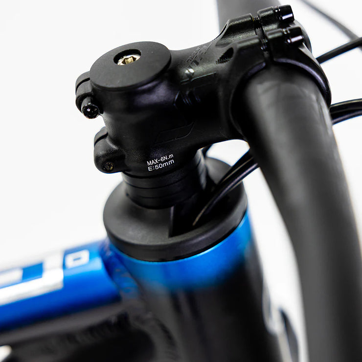 BICICLETA MONTAÑA ALUBIKE MTB XTA 3.0 29 NGO/AZUL T-M 12V