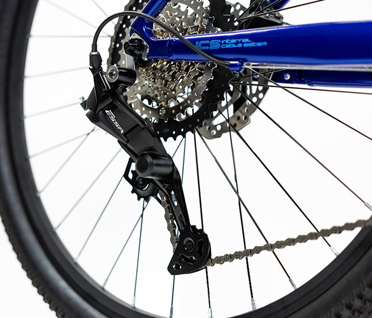 BICICLETA MONTAÑA ALUBIKE MTB SIERRA 29 AZUL T-M 8V