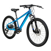 BICICLETA MONTAÑA ALUBIKE MTB SIERRA 24 TURQUEZA UV UNITALLA 8V