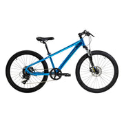 BICICLETA MONTAÑA ALUBIKE MTB SIERRA 24 TURQUEZA UV UNITALLA 8V