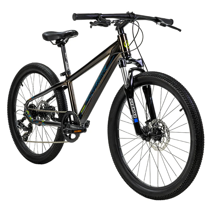 BICICLETA MONTAÑA ALUBIKE MTB SIERRA 24 GRIS UV UNITALLA 8V