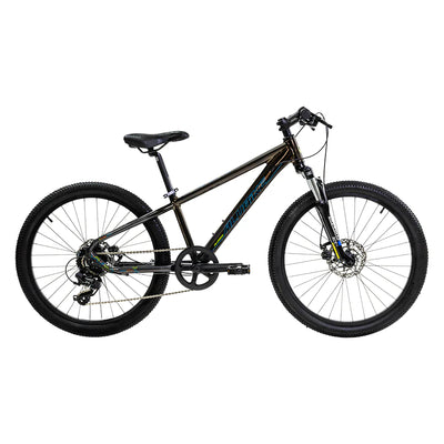 BICICLETA MONTAÑA ALUBIKE MTB SIERRA 24 GRIS UV UNITALLA 8V