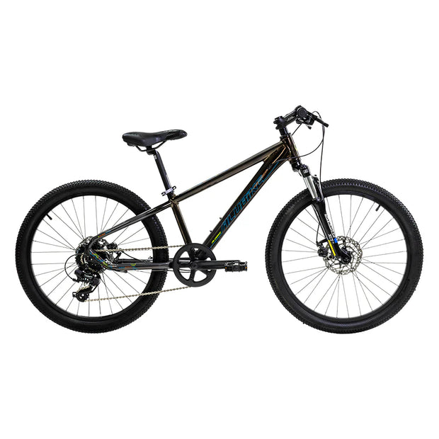 BICICLETA MONTAÑA ALUBIKE MTB SIERRA 24 GRIS UV UNITALLA 8V
