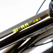 BICICLETA MONTAÑA ALUBIKE MTB SIERRA 24 GRIS UV UNITALLA 8V