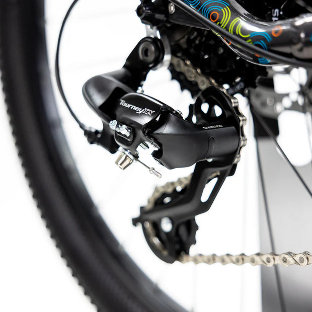 BICICLETA MONTAÑA ALUBIKE MTB SIERRA 24 GRIS UV UNITALLA 8V