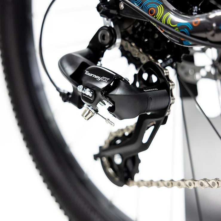 BICICLETA MONTAÑA ALUBIKE MTB SIERRA 24 GRIS UV UNITALLA 8V