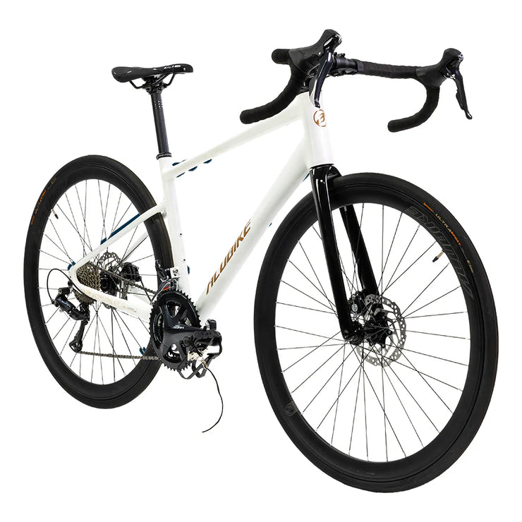 BICICLETA RUTA ALUBIKE SPORT ONIX 700C BLANCO T-54 18V