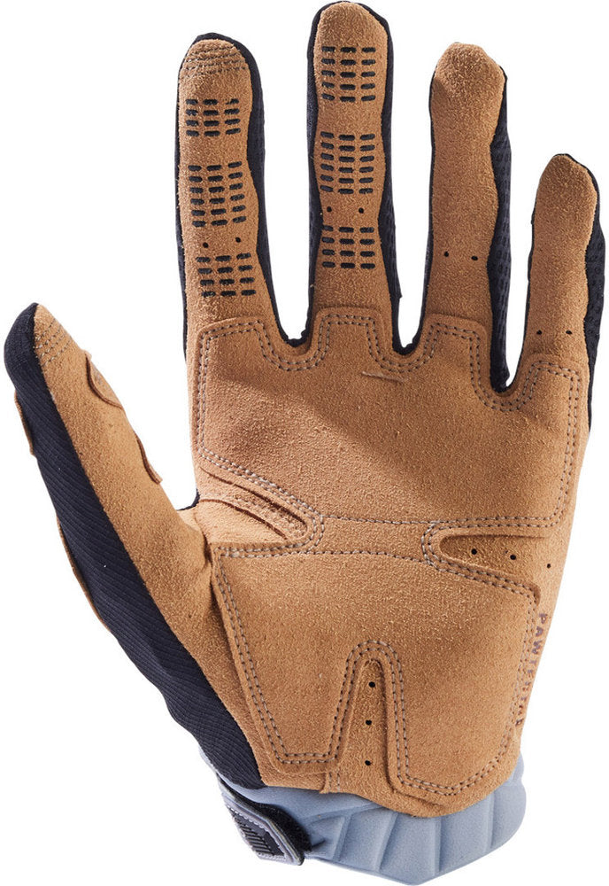 GUANTES FOX PAWTECTOR NEGRO/GRIS T. L