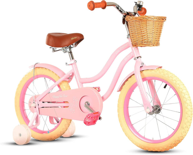 BICICLETA R16 TURBO LITTLE PRINCESS ROSA