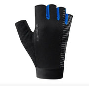 GUANTES DE CICLISMO SHIMANO CLASSIC AZUL T.L