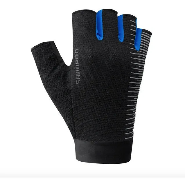 GUANTES DE CICLISMO SHIMANO CLASSIC AZUL T.L