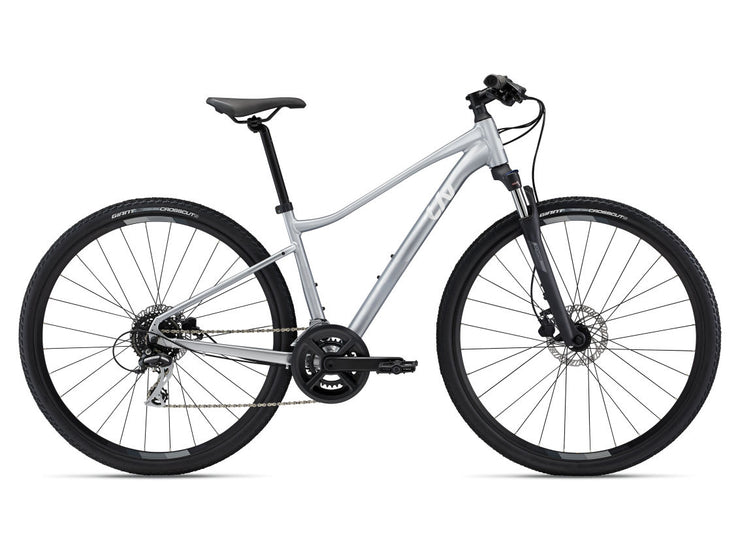 BICICLETA LIV  ROVE 3 DD 2022 SILVER - TALLA M