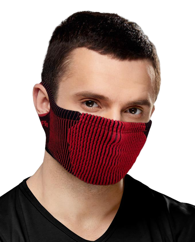 MASCARA NAROO F5s NEGRO/ROJO