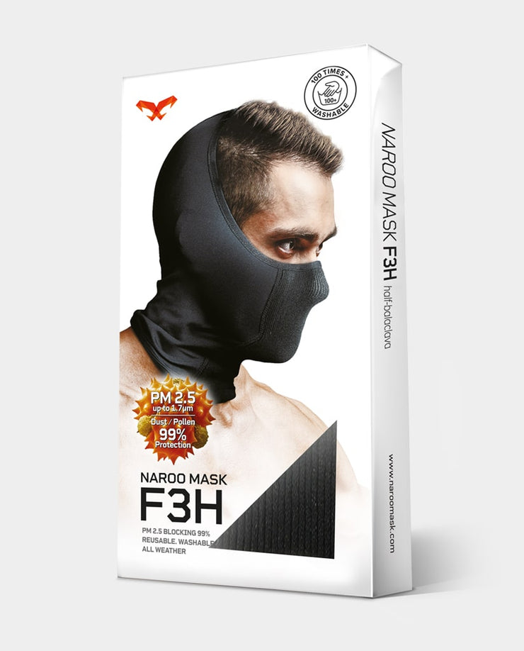 Mascarilla NAROO F3H Negro