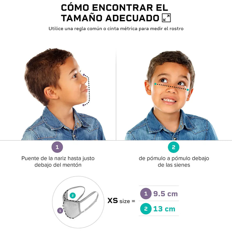 MASCARA NAROO FU+ KIDS AQUA T.XS