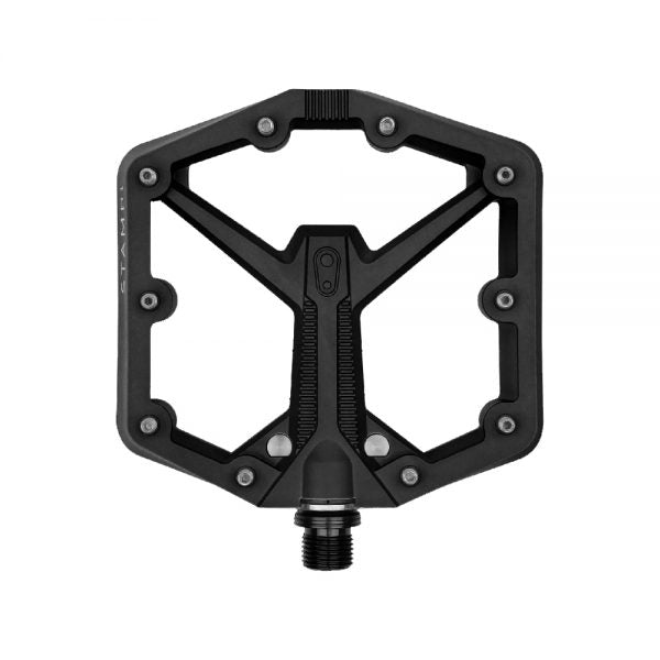 PEDALES CRANKBROTHERS STAMP 1 V2 GRANDE/NEGRO