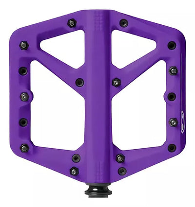 PEDALES CRANKBROTHERS STAMP 1 GRANDE/MORADO