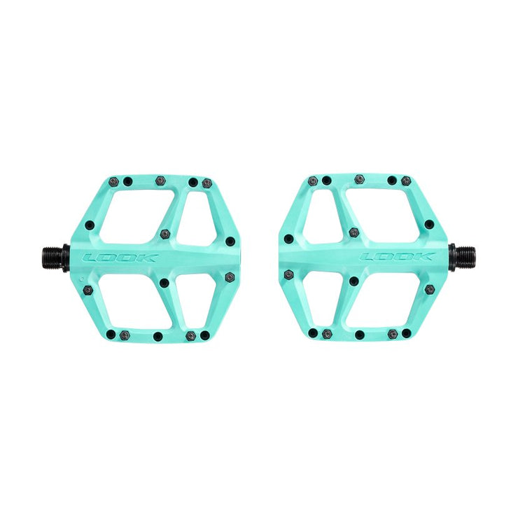 PEDALES LOOK PLATAFORMA TRAIL FUSION AZUL