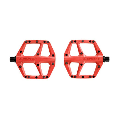 PEDALES LOOK PLATAFORMA TRAIL FUSION ROJO