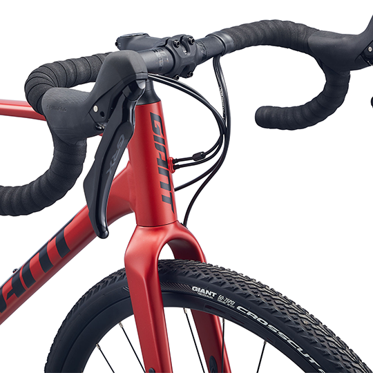 BICICLETA DE GRAVEL REVOLT 1 GRANADINE T.M