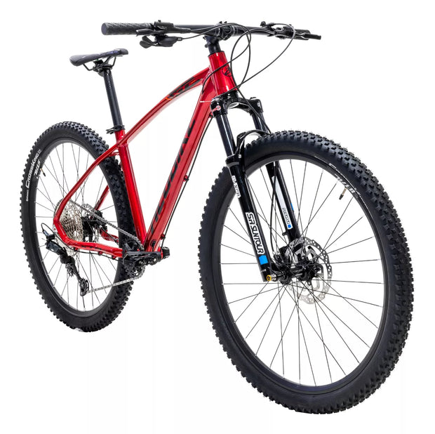 BICICLETA ALUBIKE DE MONTAÑA XTA 3.0 2024 ROJO 12V TALLA M