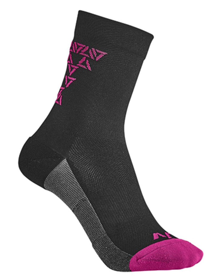 CALCETAS LIV ENERGIZE BLACK/VIRTUAL PINK - VARIAS TALLAS
