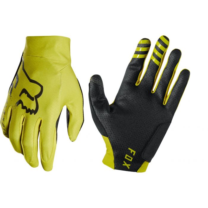 GUANTES FOX FLEXAIR AMARILLO T.L