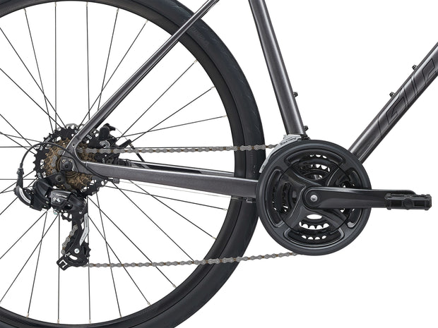 BICICLETA GIANT ESCAPE 3 DISC 2022, METALLIC BLACK - MM