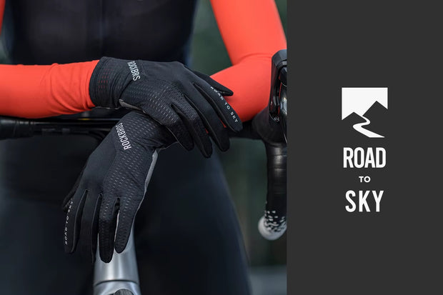 GUANTES ROCKBROS ROAD TO SKY - NEGRO T. L