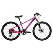 BICICLETA MONTAÑA ALUBIKE MTB SIERRA 24 ROSA UV UNITALLA 8V