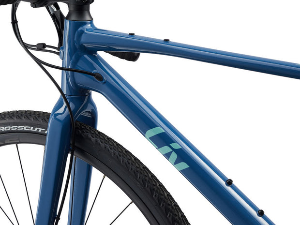Bicicleta GRAVEL Mujer GIANT / LIV DEVOTE 1, GRAYISH BLUE - XS